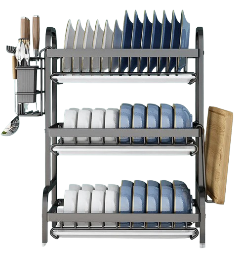 Miniatura 3 de escurridor platos multifuncional 3 nivel